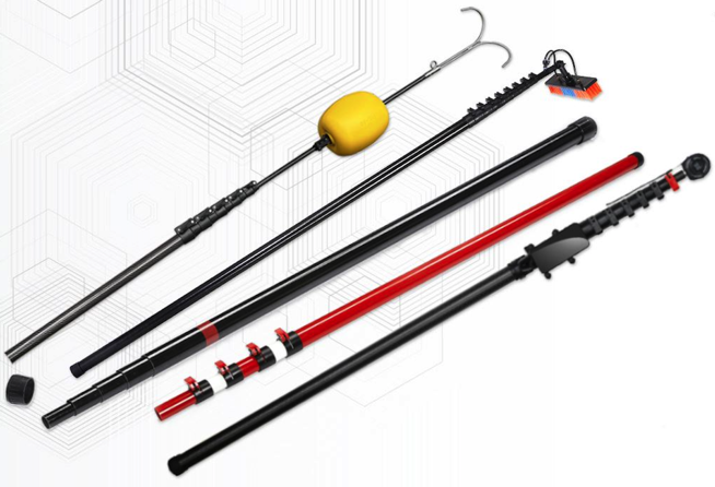 Yo ka itilize poto teleskopik?